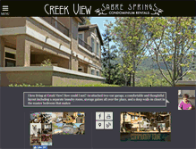 Tablet Screenshot of creekview.info